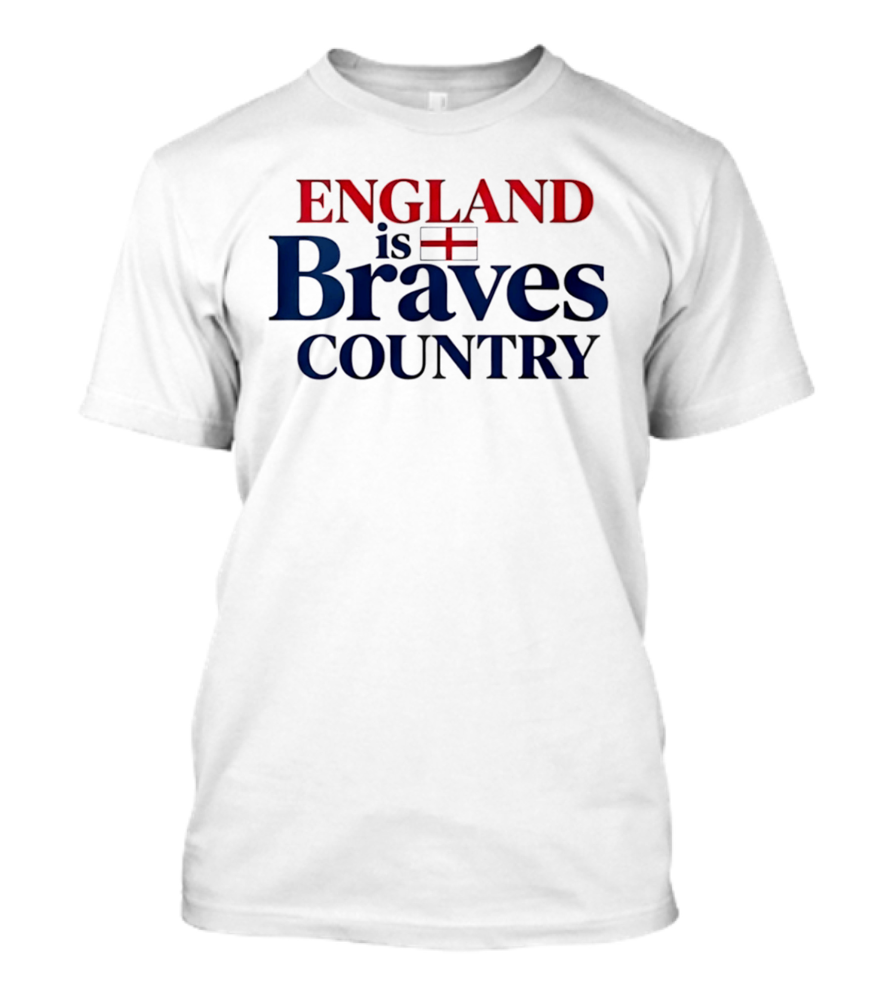 England Is Braves Country Flag 2026 T-Shirt