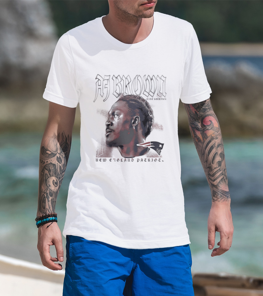 AJ Brown New England Patriots Bootleg T-Shirt