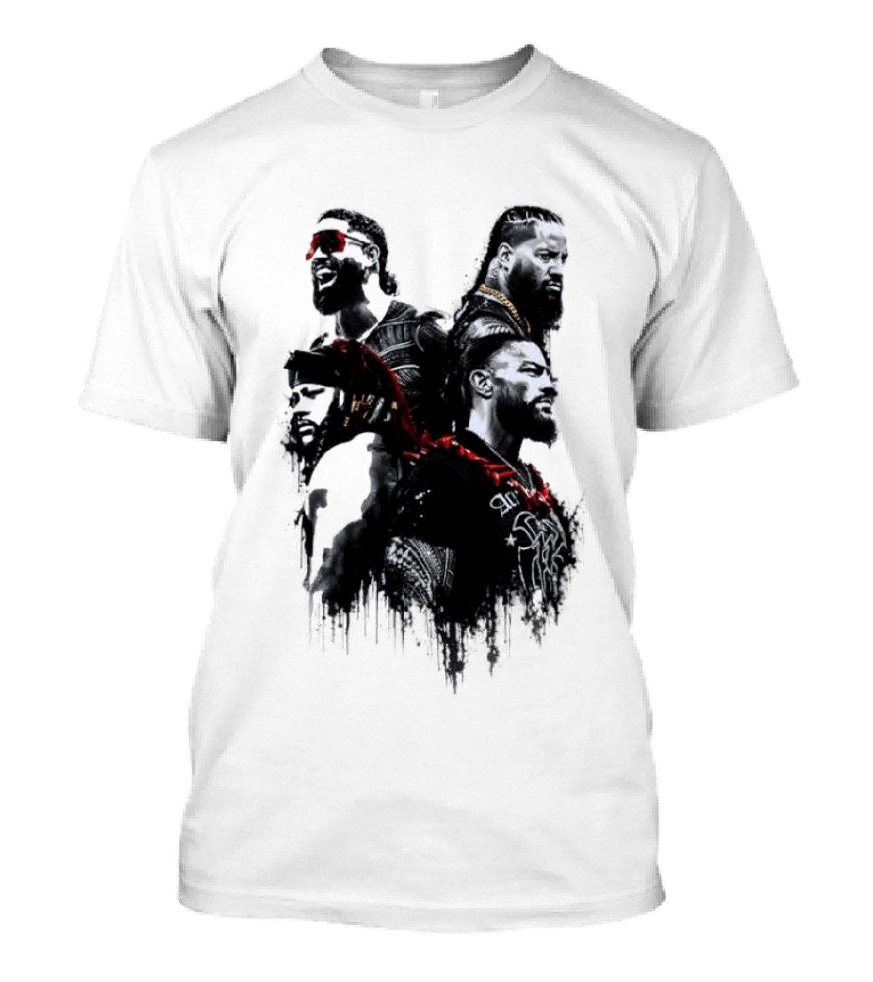 Bloodline Legacy Tribal Chief Wrestling Icons Collection T-Shirt