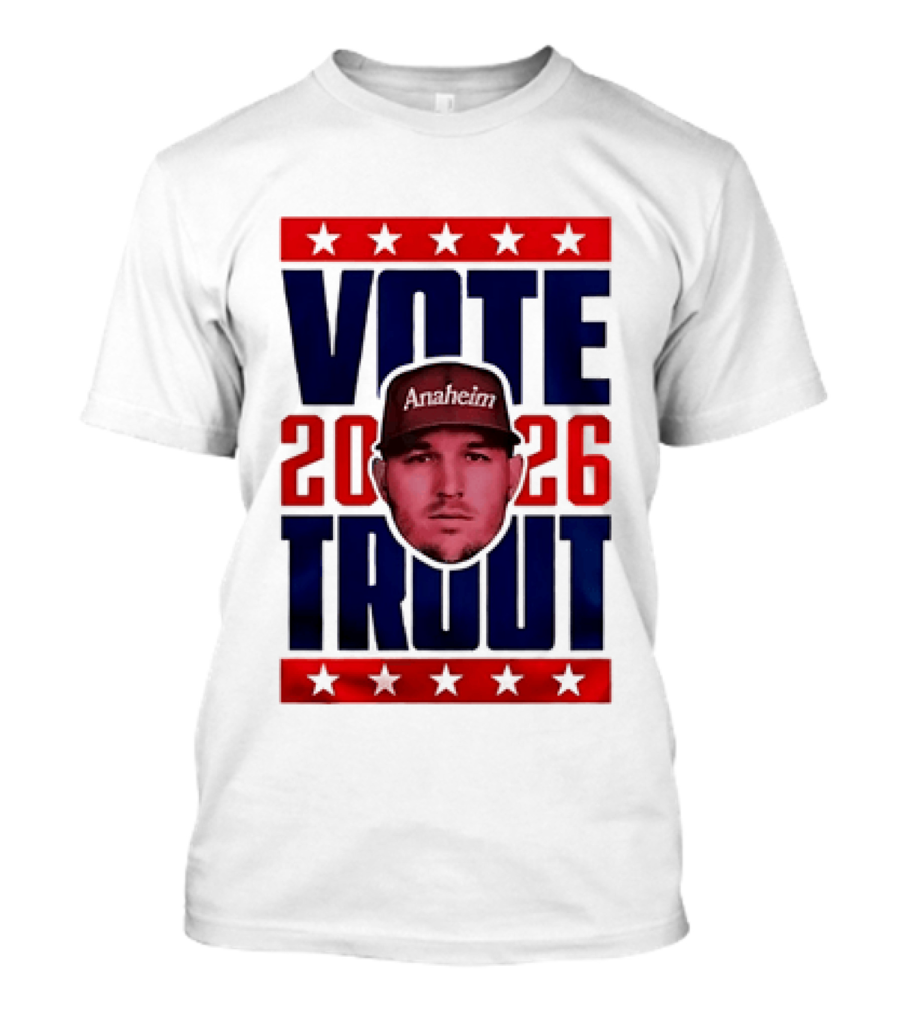 Vote Mike Trout Los Angeles Angels 2026 T-Shirt