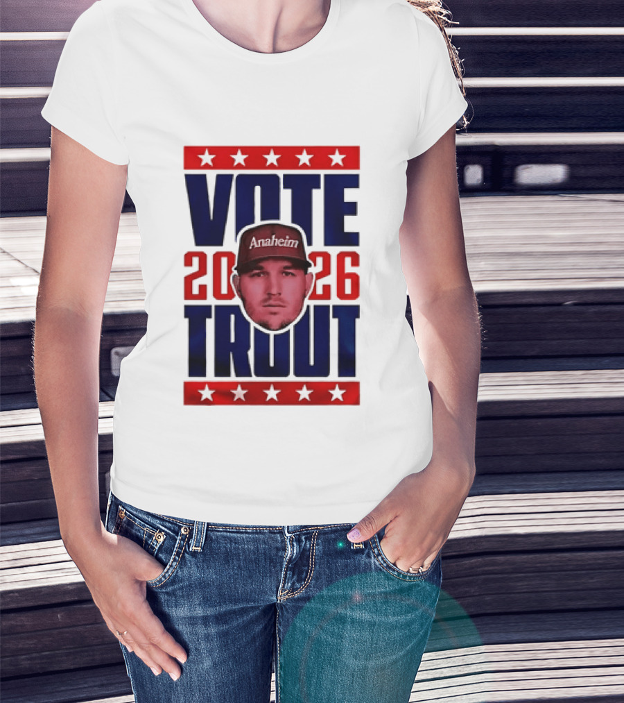 Vote Mike Trout Los Angeles Angels 2026 T-Shirt