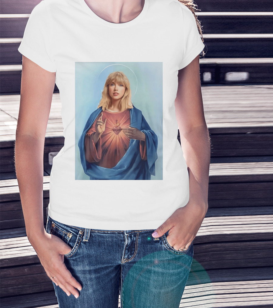 Taylor Sacred Heart Jesus Christ Pop Culture T-Shirt