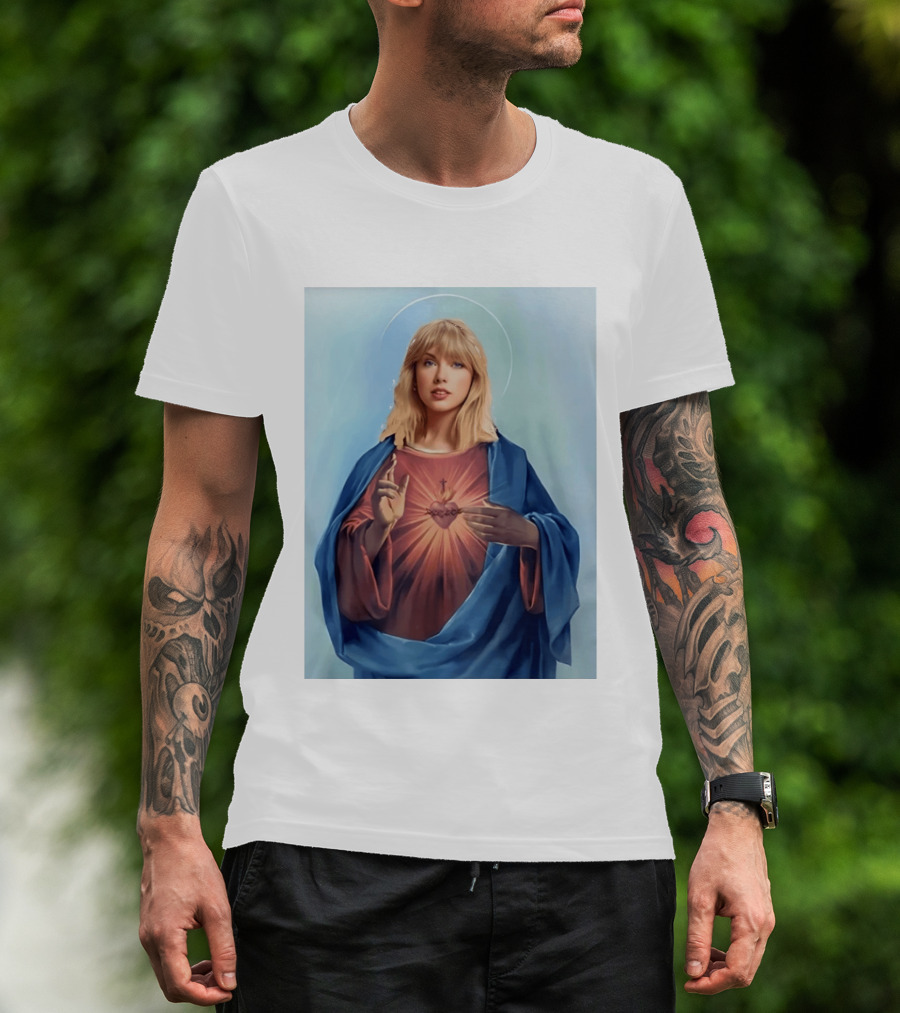 Taylor Sacred Heart Jesus Christ Pop Culture T-Shirt