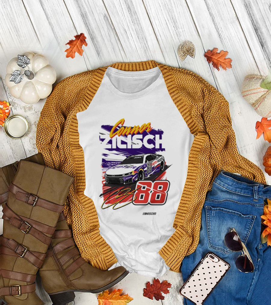 Connor Zilisch #88 NASCAR Racing Car Roto Rooter T-Shirt