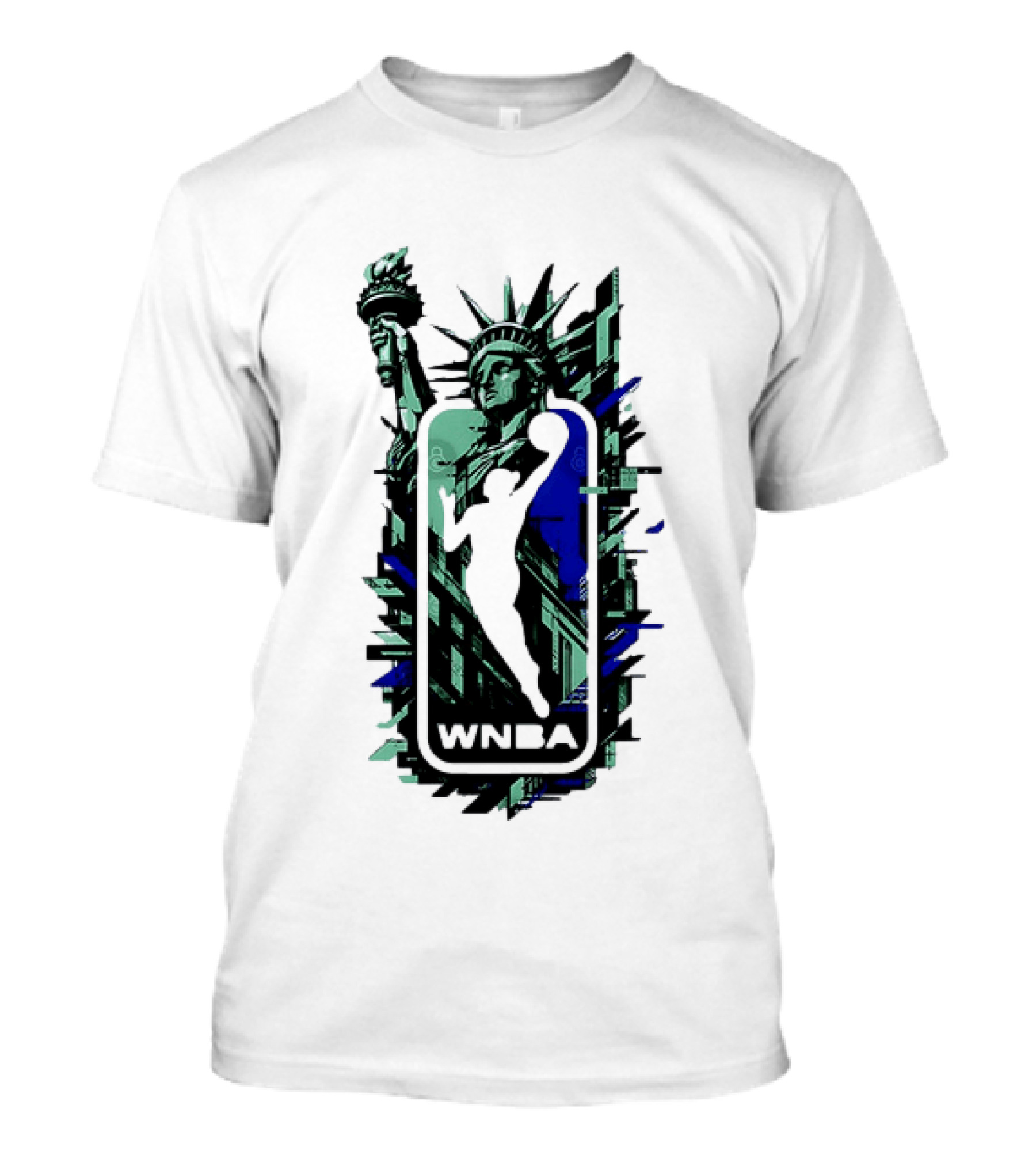 New York Liberty Statue Liberty Crown 2026 T-Shirt