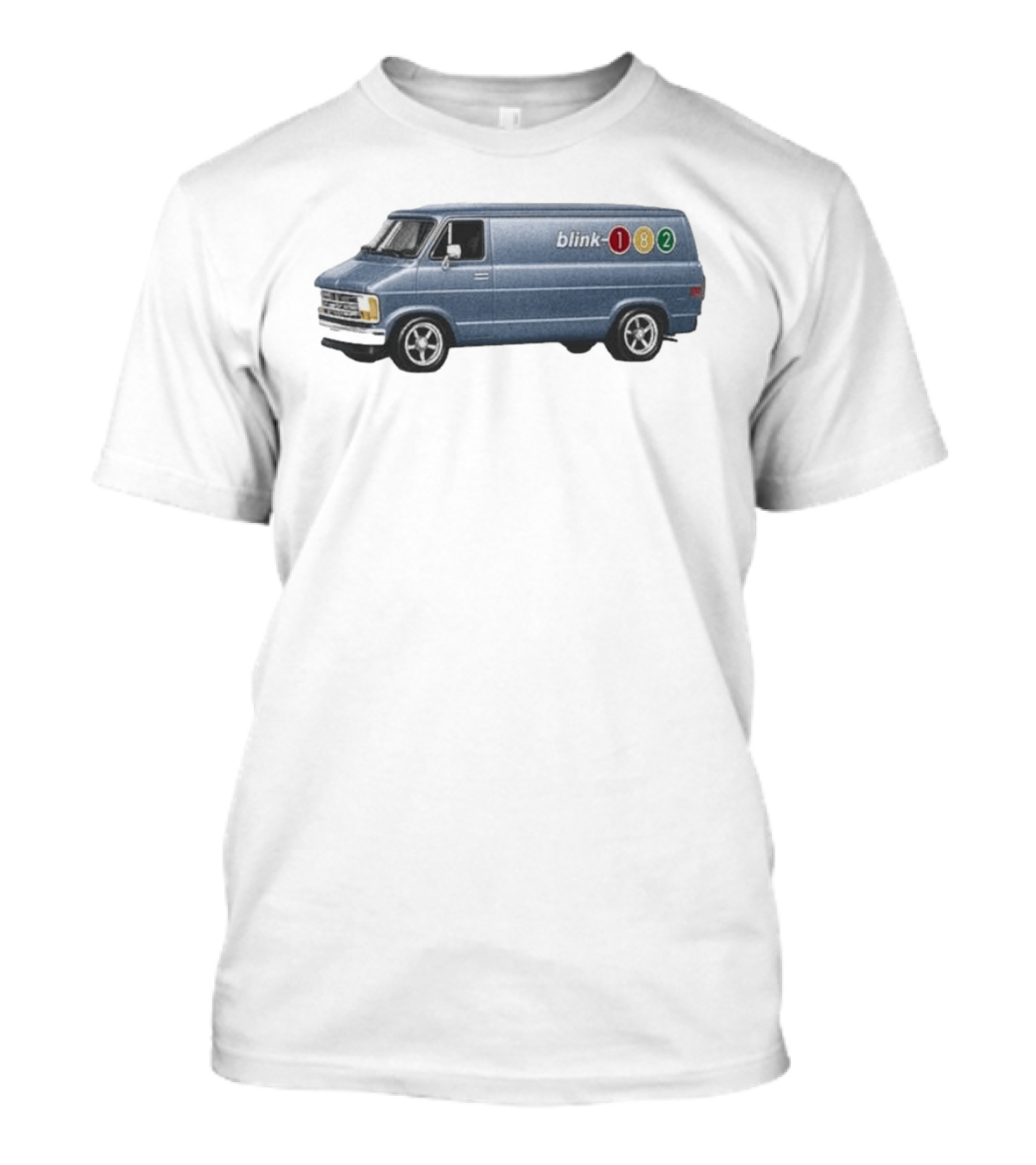 Blink 182 The Rock Show Van 2026 Retro Tour T-Shirt