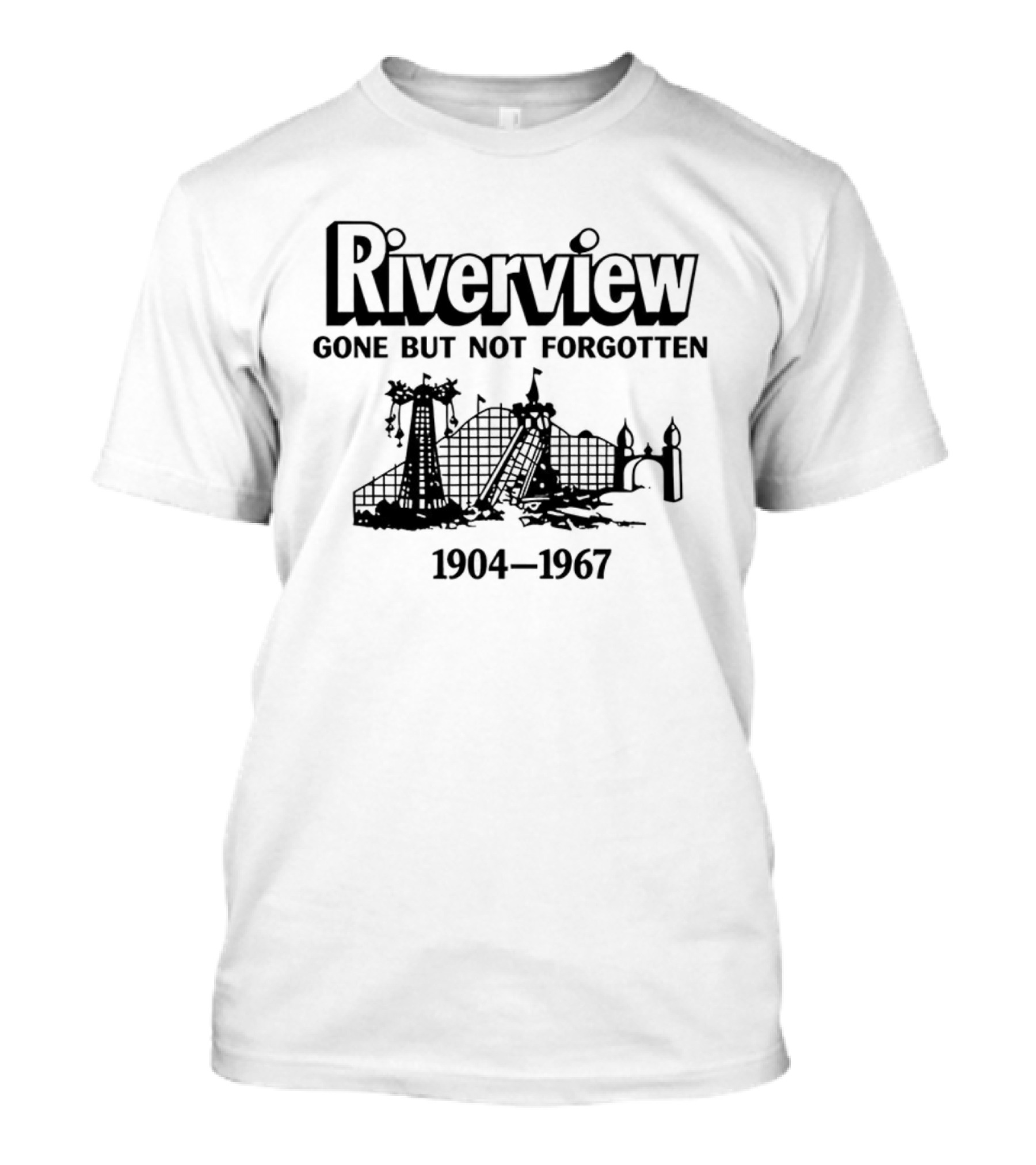 Riverview Gone But Not Forgotten 1904 1967 Nostalgic T-Shirt