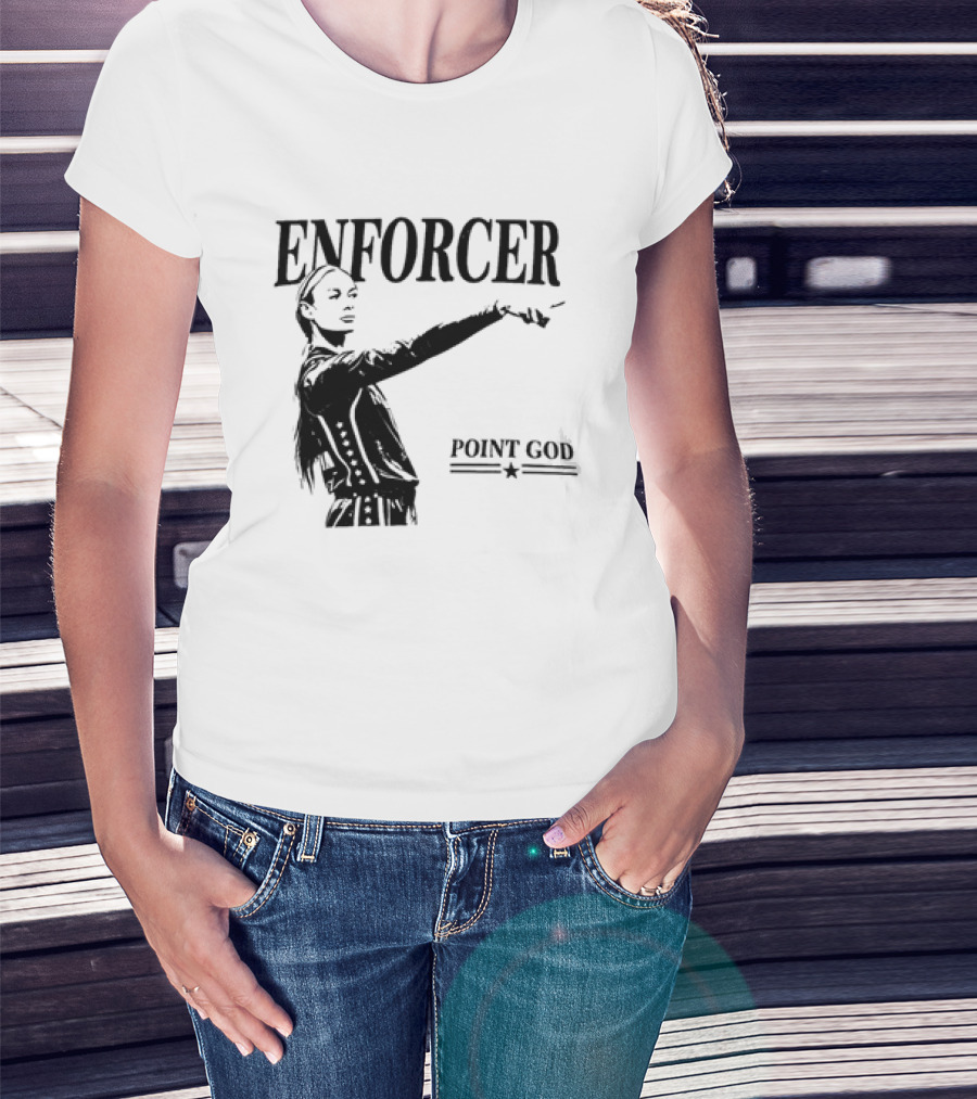 Indiana Fever Sophie Cunningham Enforcer Point God T-Shirt