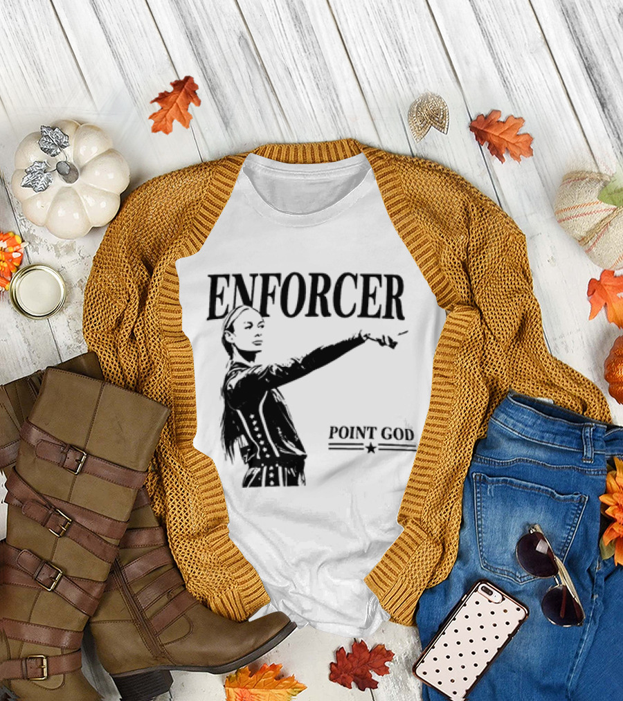 Indiana Fever Sophie Cunningham Enforcer Point God T-Shirt
