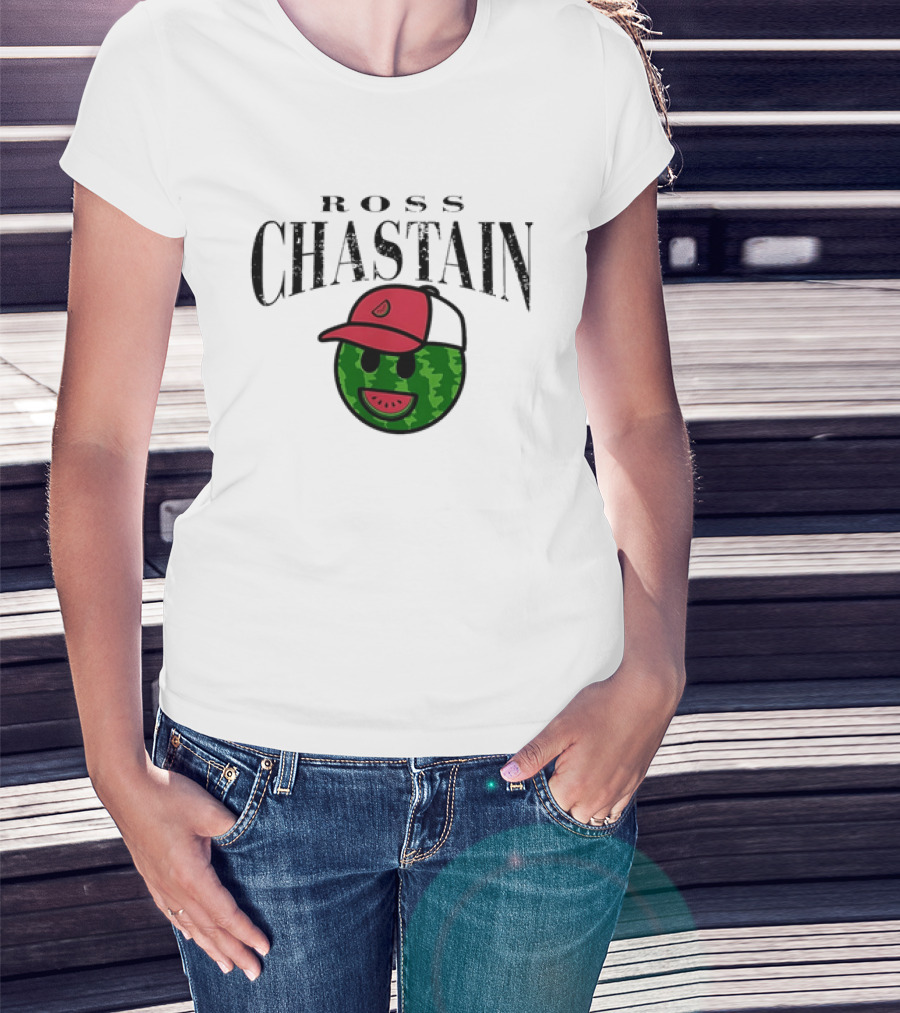 Ross Chastain Melon Man Watermelon Cap T-Shirt