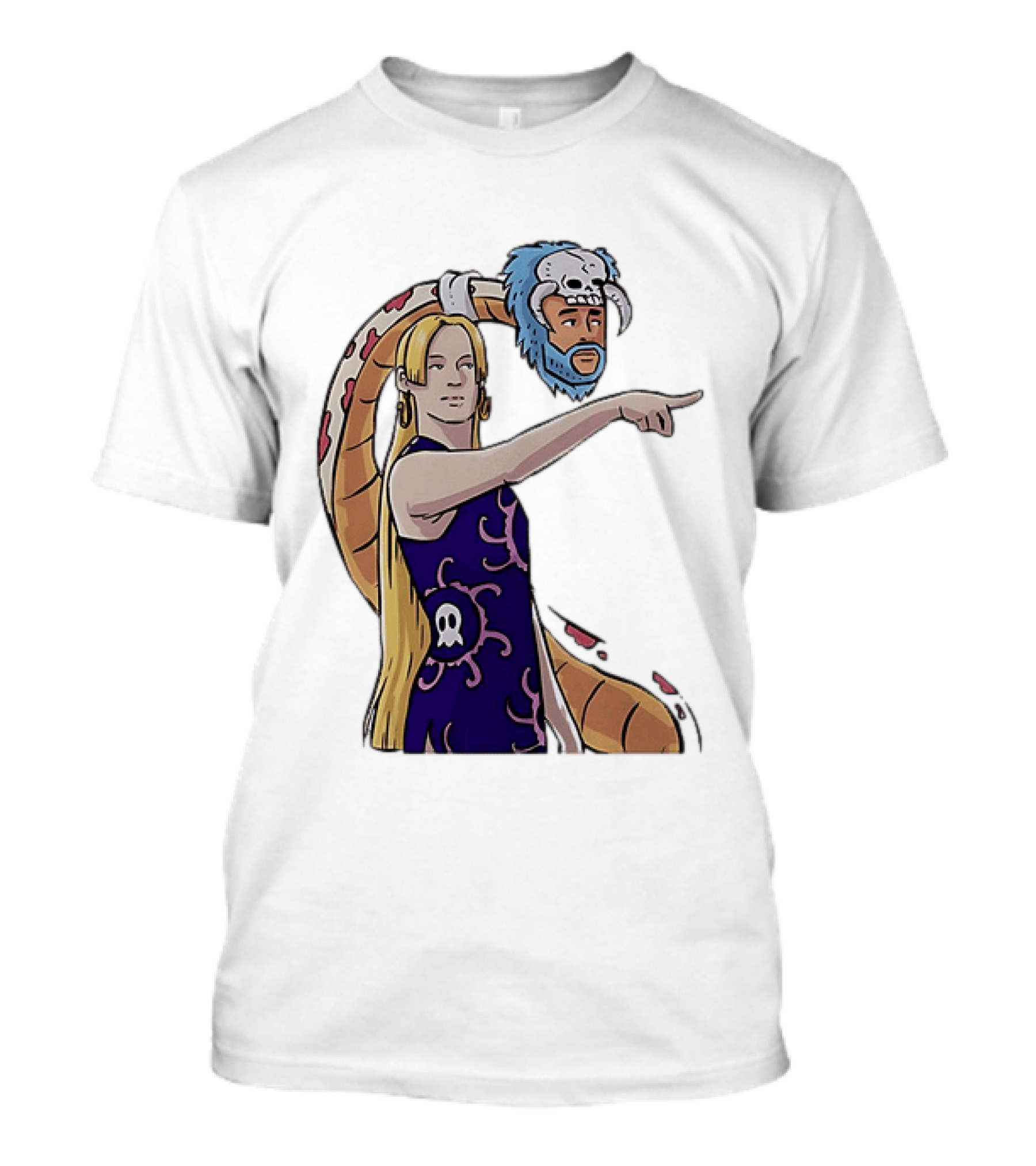 Sophie Cunningham Collaboration Boa Hancock Crossover Pointing Scene T-Shirt