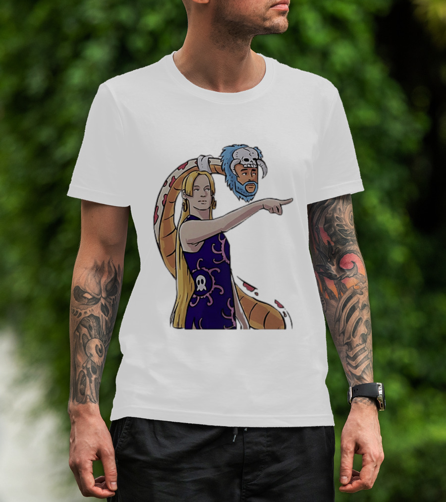 Sophie Cunningham Collaboration Boa Hancock Crossover Pointing Scene T-Shirt