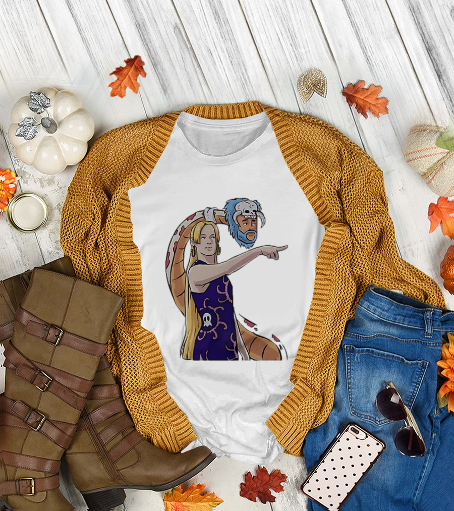 Sophie Cunningham Collaboration Boa Hancock Crossover Pointing Scene T-Shirt