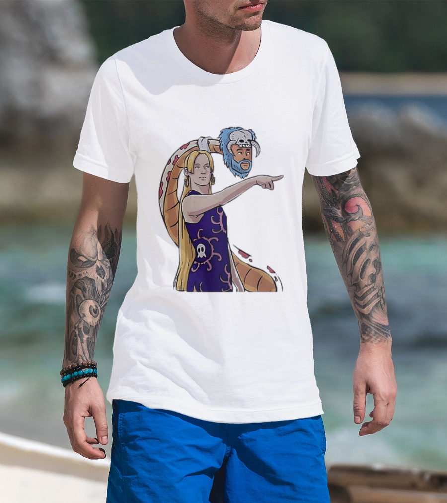 Sophie Cunningham Collaboration Boa Hancock Crossover Pointing Scene T-Shirt