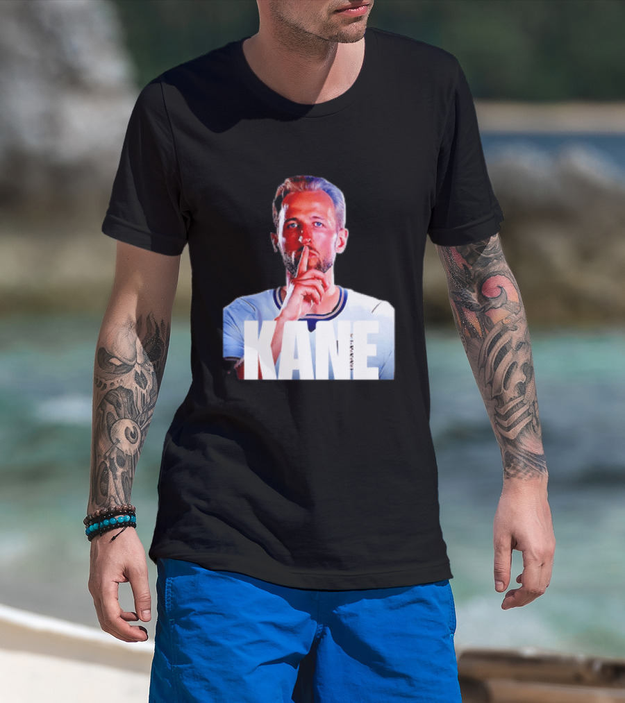Harry Kane England National Football Team Shhhhh Gesture T-Shirt