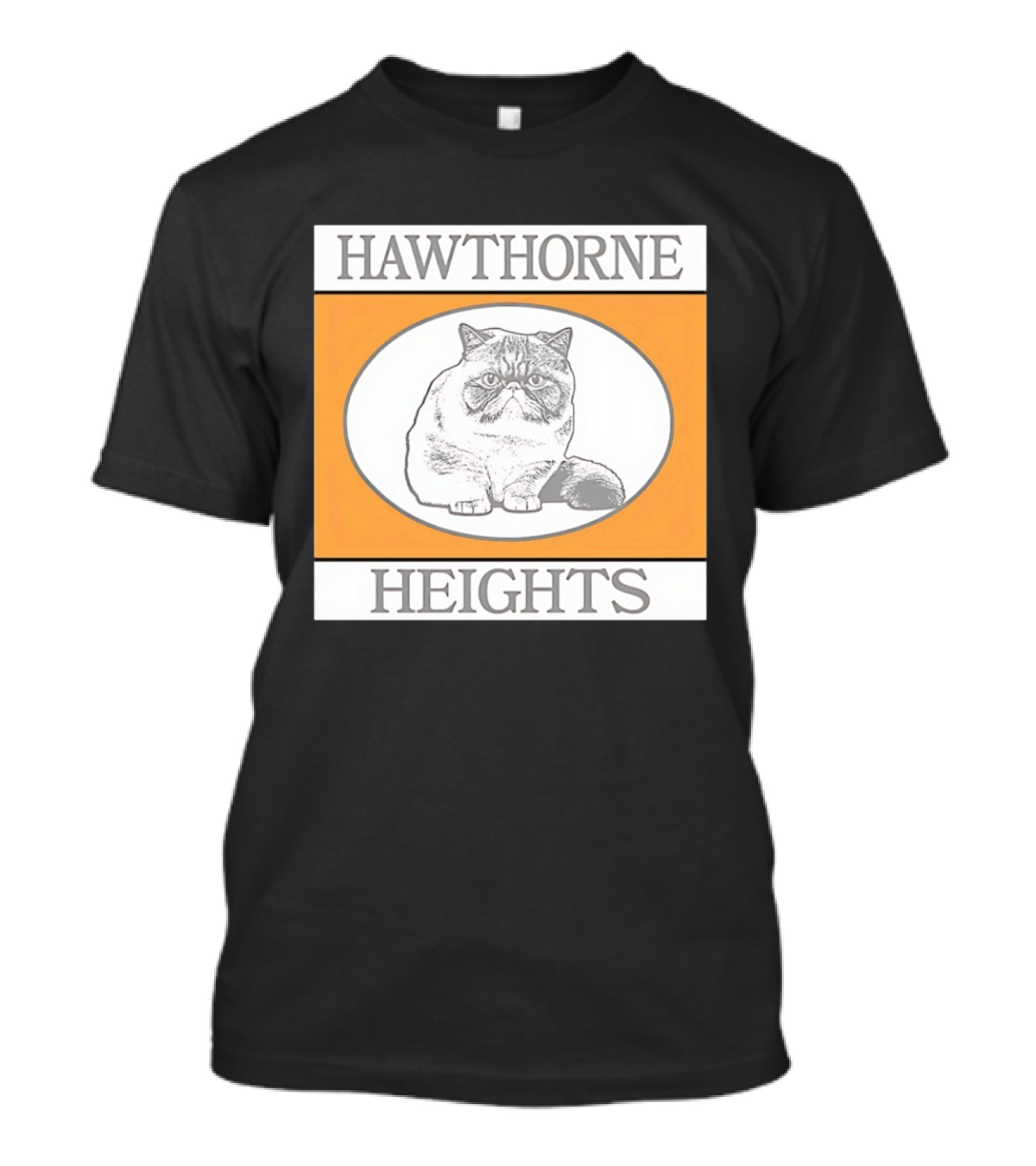 Hawthorne Heights Victorious Kitty Emo Band Feline T-Shirt