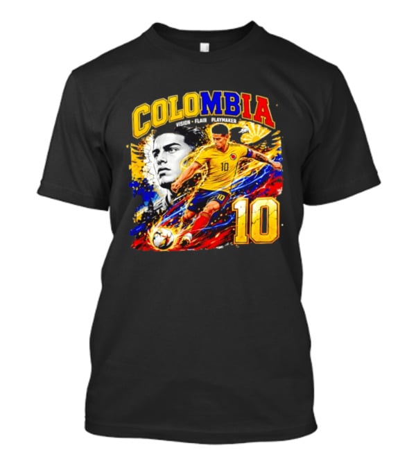 Colombia Vision Flair Playmaker 10 T-Shirt