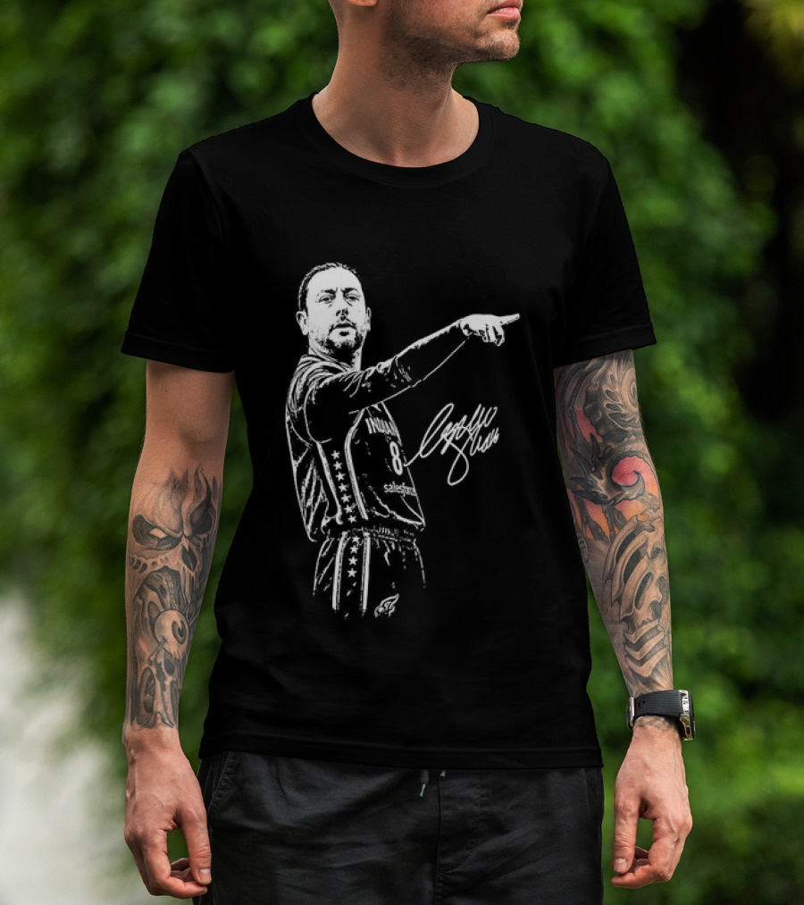Sophie Cunningham Pointing Roberto De Zerbi T-Shirt