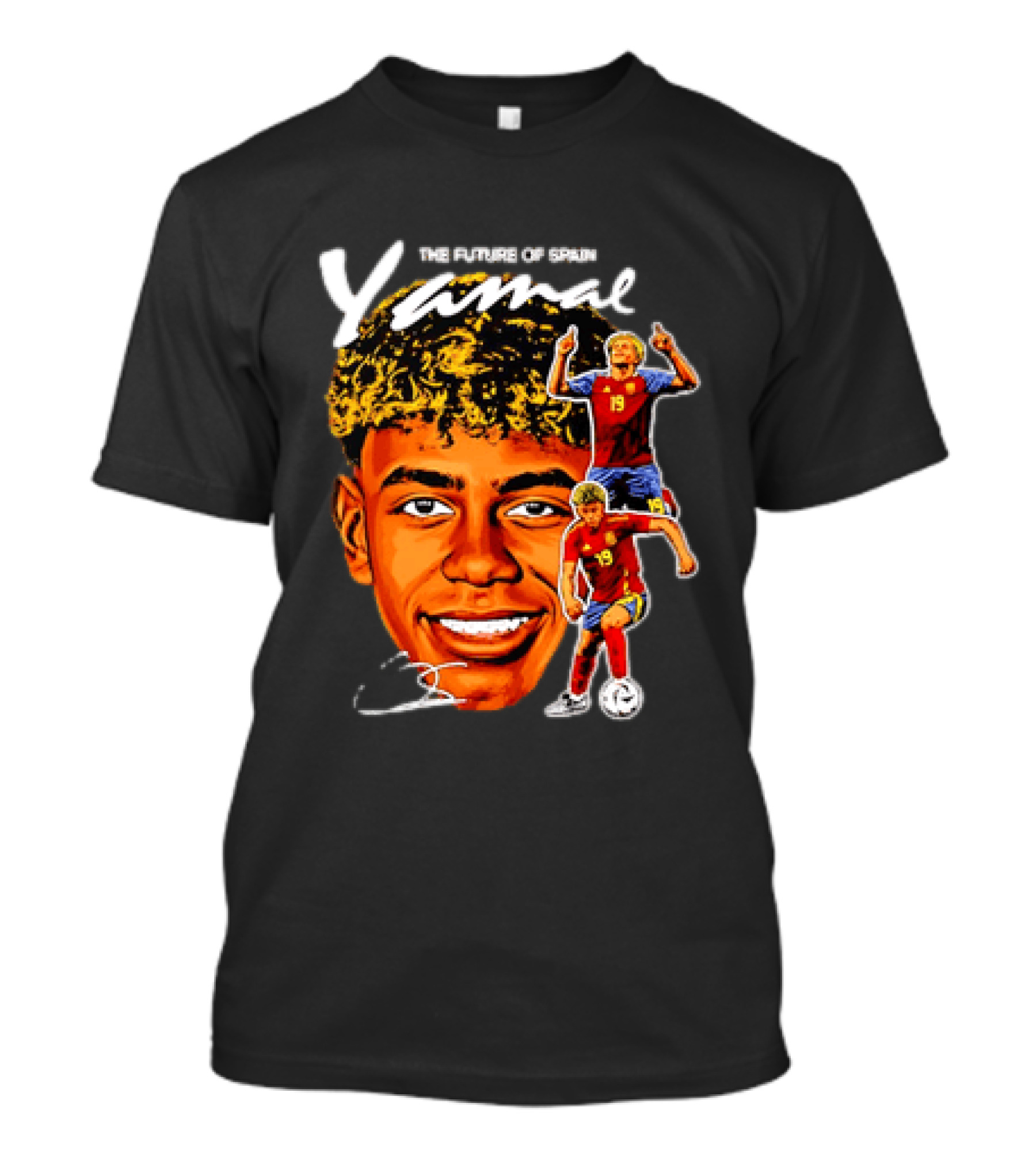 Lamine Yamal The Future Of Spain National Team Soccer Star T-Shirt
