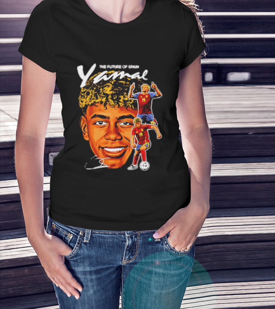 Lamine Yamal The Future Of Spain National Team Soccer Star T-Shirt