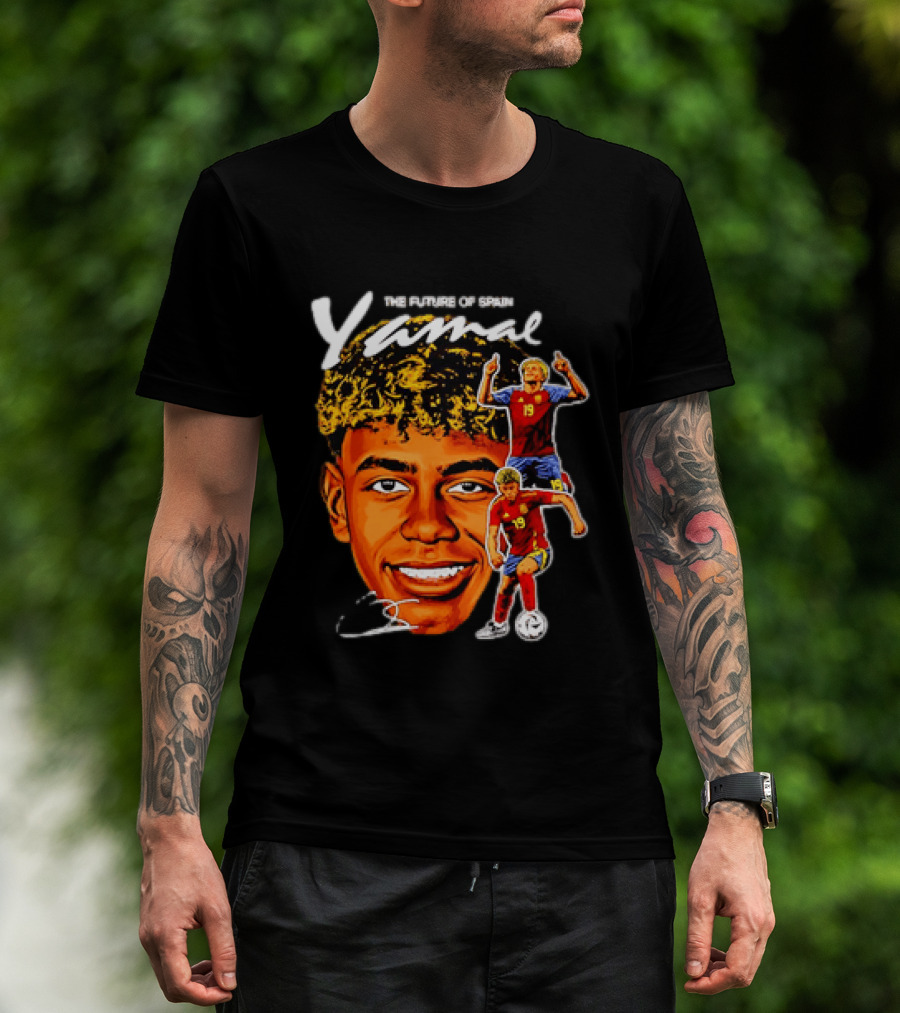 Lamine Yamal The Future Of Spain National Team Soccer Star T-Shirt