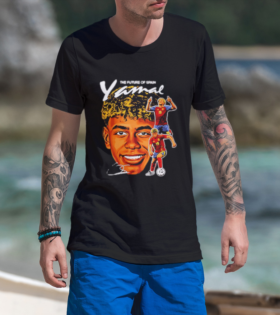 Lamine Yamal The Future Of Spain National Team Soccer Star T-Shirt