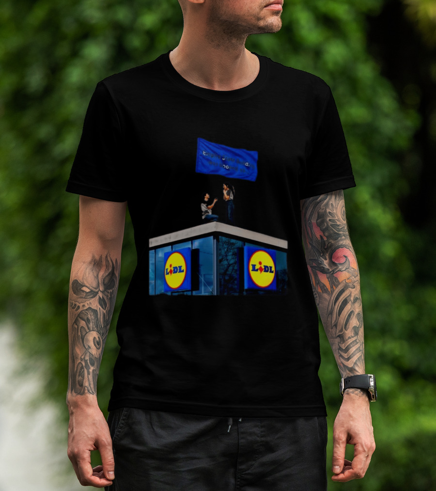 Lidl Empire State Building Was Booked Proposal T-Shirt