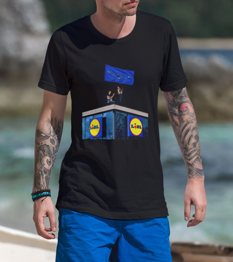 Lidl Empire State Building Was Booked Proposal T-Shirt