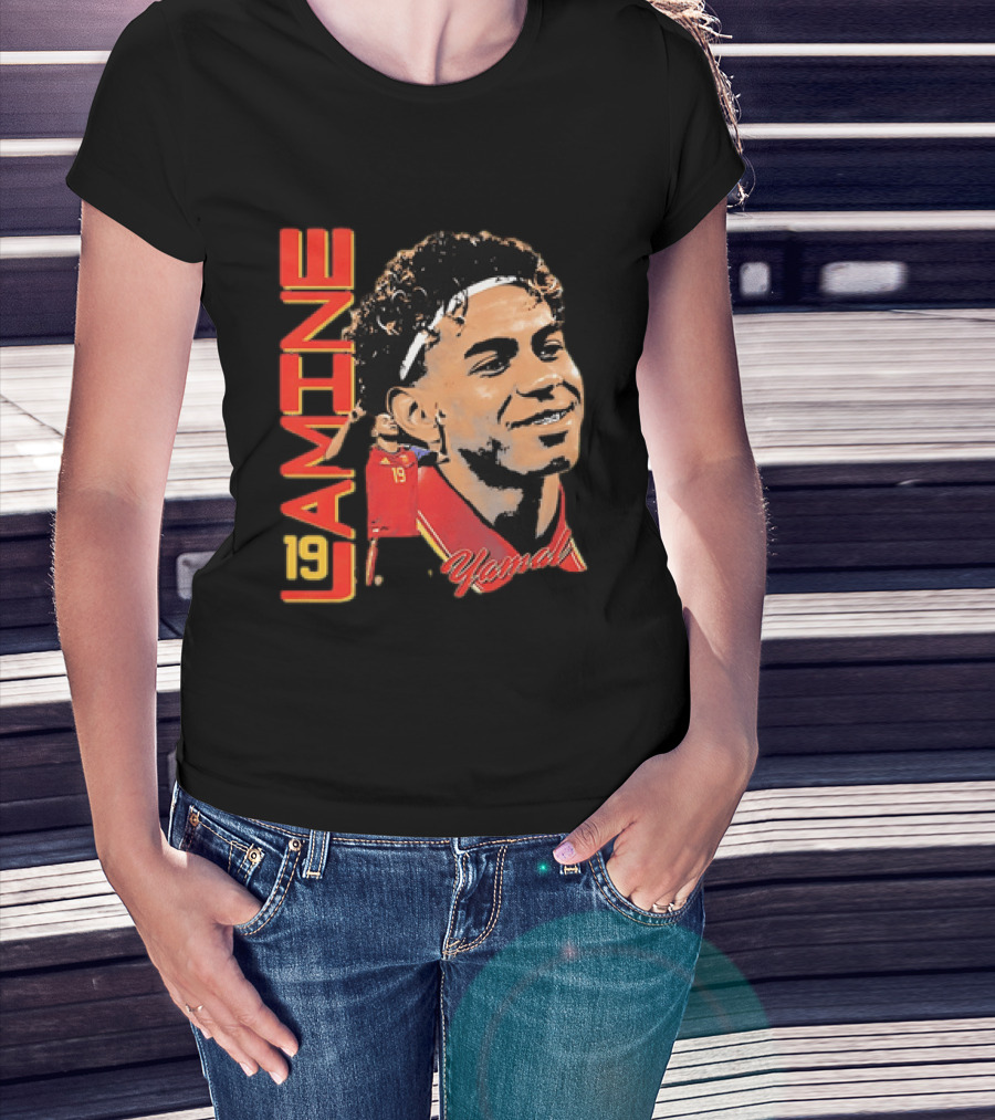 Lamine Yamal 19 Spain National Football Team T-Shirt