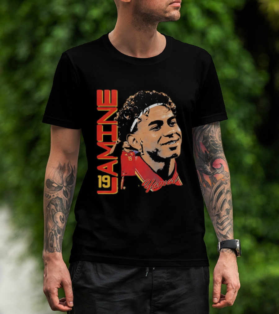 Lamine Yamal 19 Spain National Football Team T-Shirt