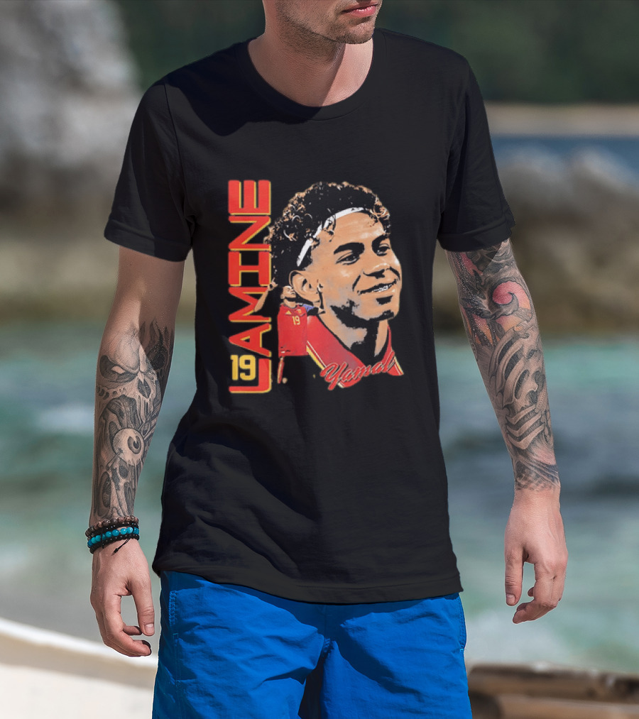 Lamine Yamal 19 Spain National Football Team T-Shirt