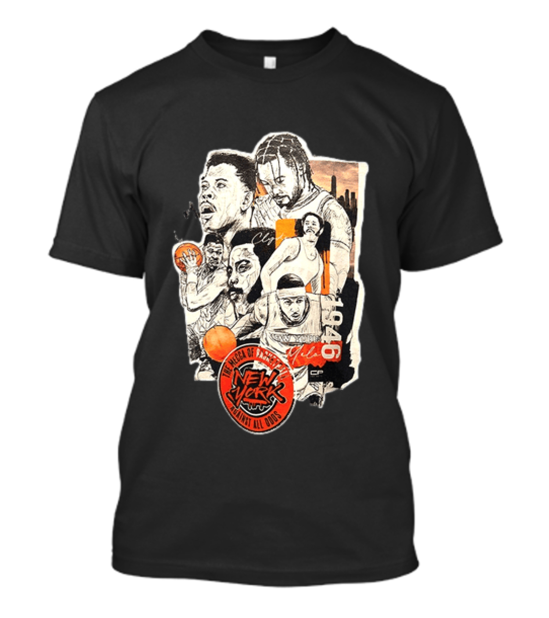 New York Knicks Basketball Against All Odds Mecca 1946 T-Shirt
