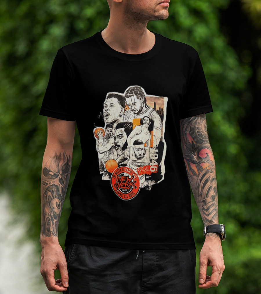 New York Knicks Basketball Against All Odds Mecca 1946 T-Shirt
