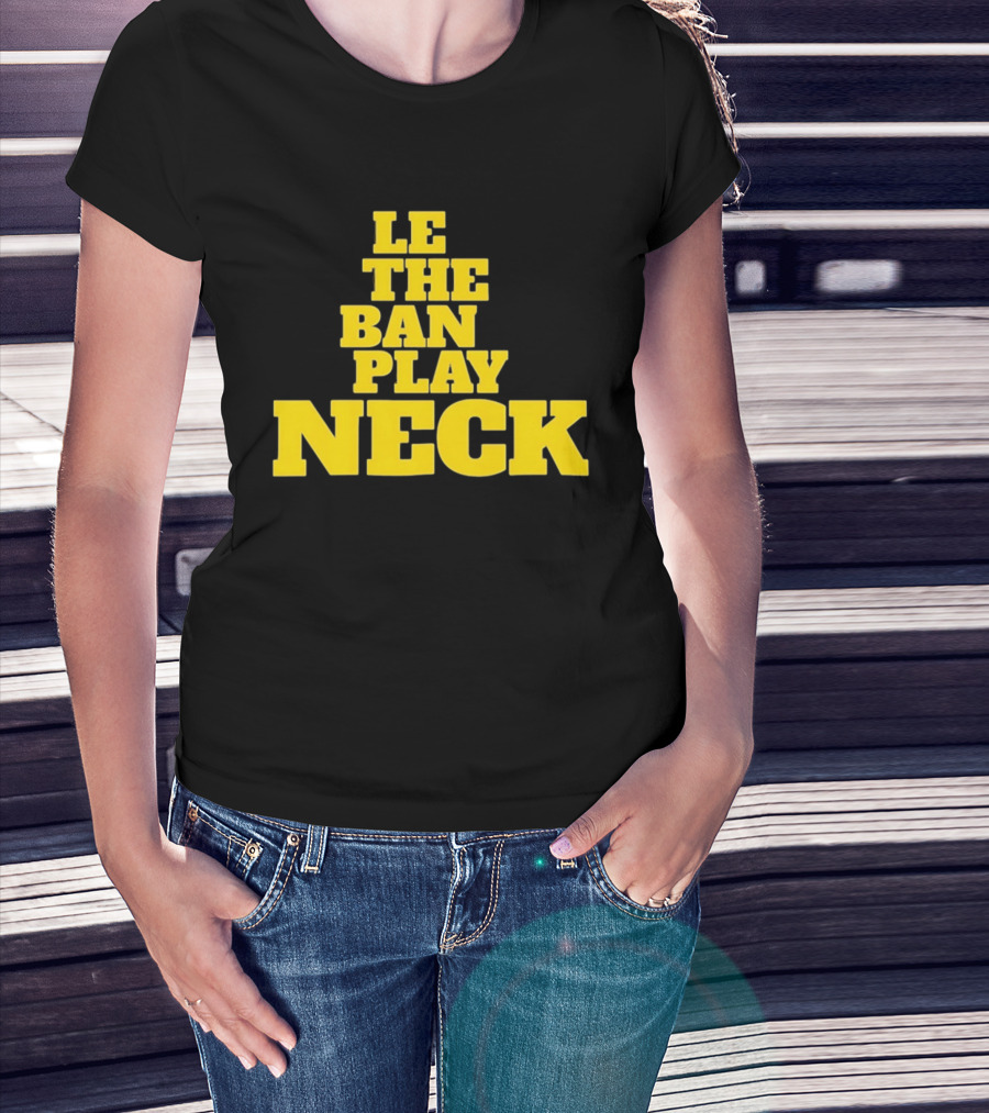 Tiger Nation Let The Band Play Neck LSU T-Shirt