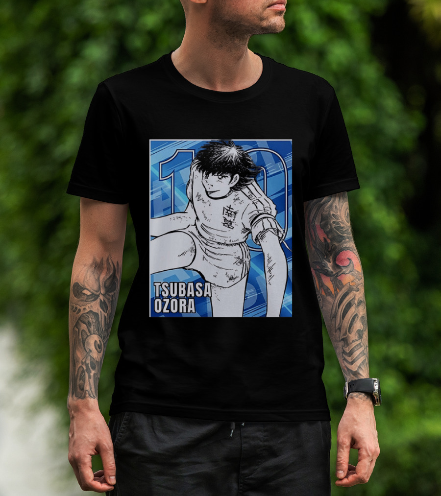 Tsubasa Ozora Nankatsu 10 Captain Tsubasa Anime Manga Series T-Shirt
