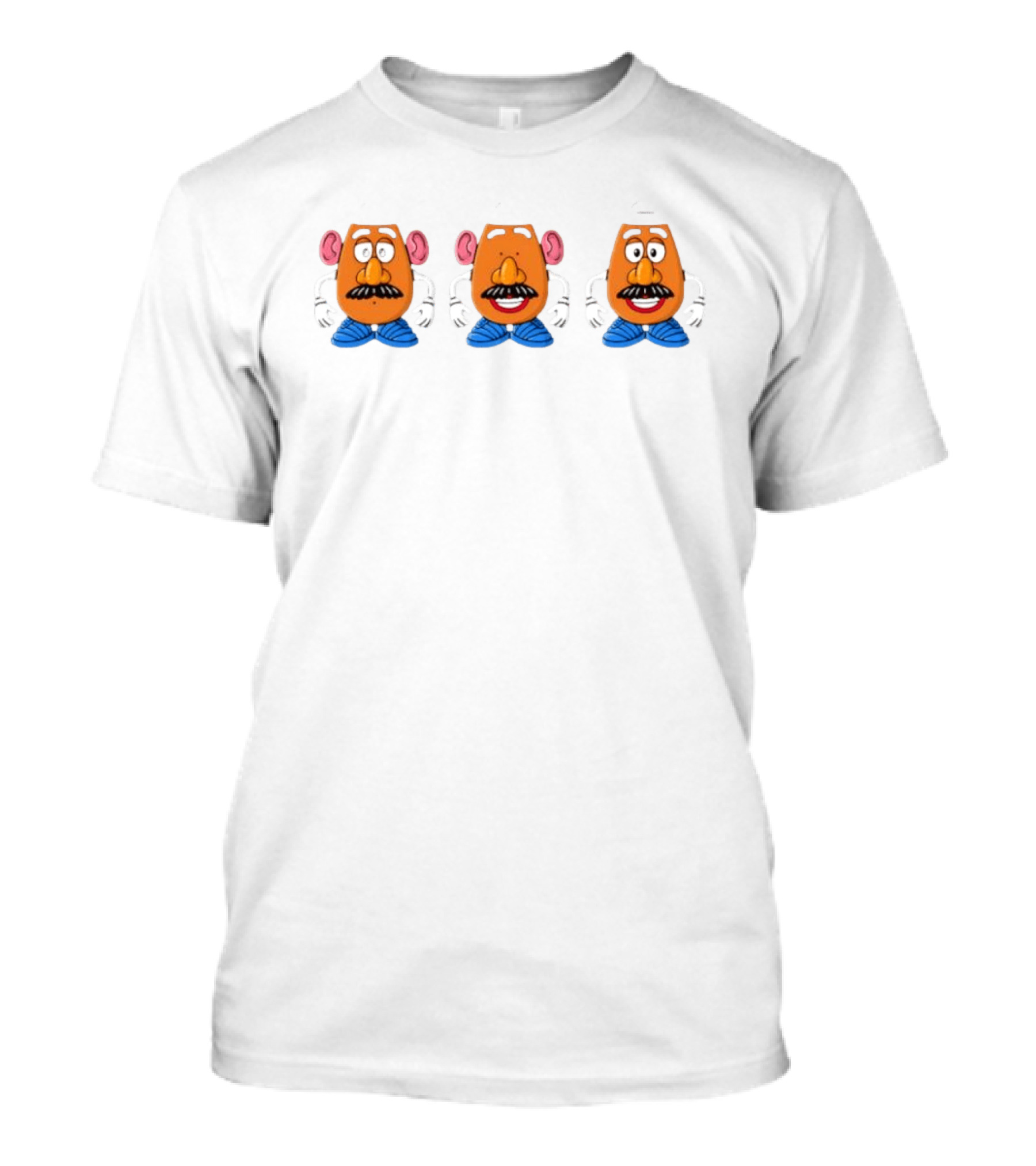 Mr Potato Head Trio Toy Story Pixar Characters T-Shirt