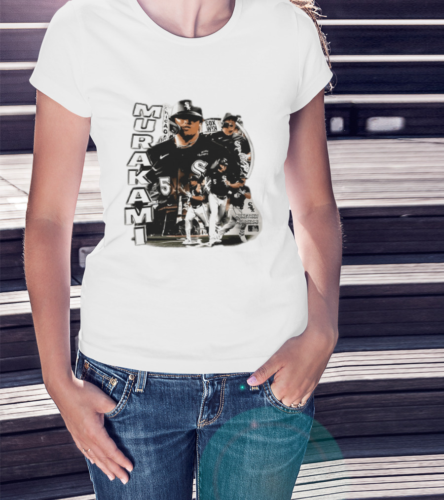 Munetaka Murakami Chicago White Sox Win Player Number 5 MLB T-Shirt