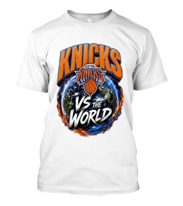 Knicks New York VS The World Basketball Team T-Shirt