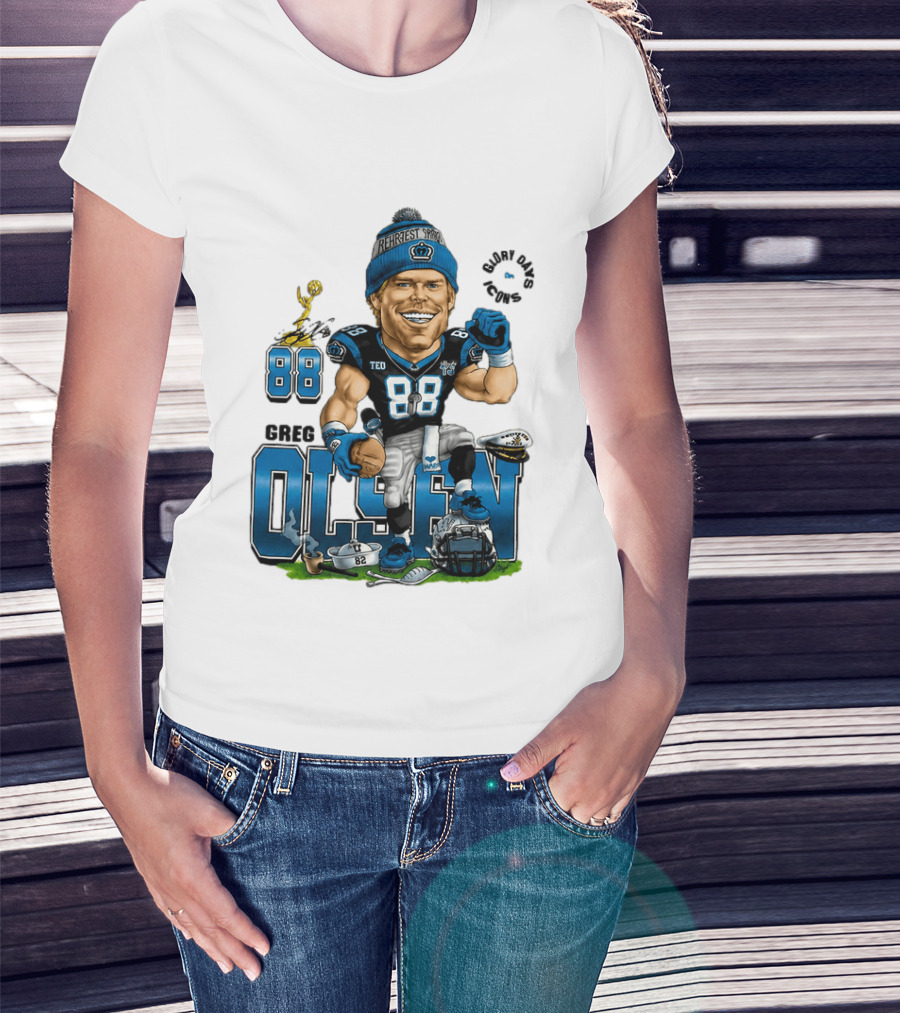 Greg Olsen Glory Days 88 Rehrest Sports T-Shirt