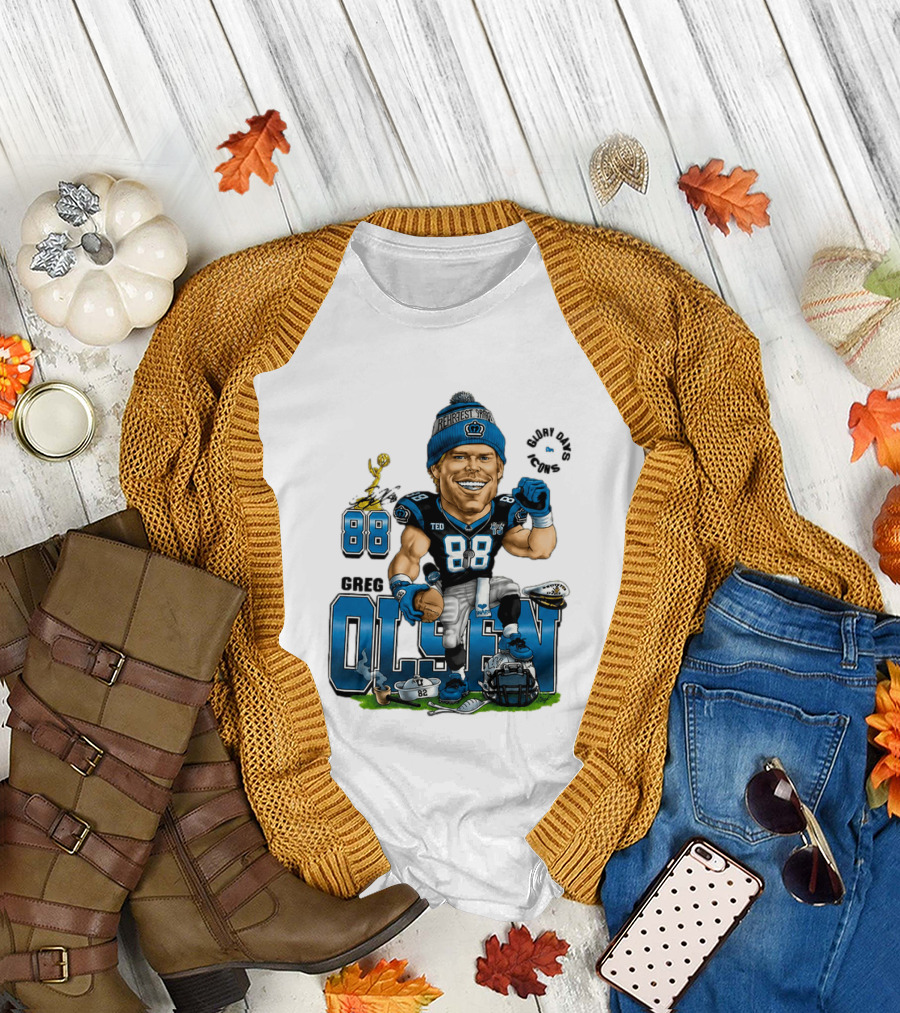 Greg Olsen Glory Days 88 Rehrest Sports T-Shirt