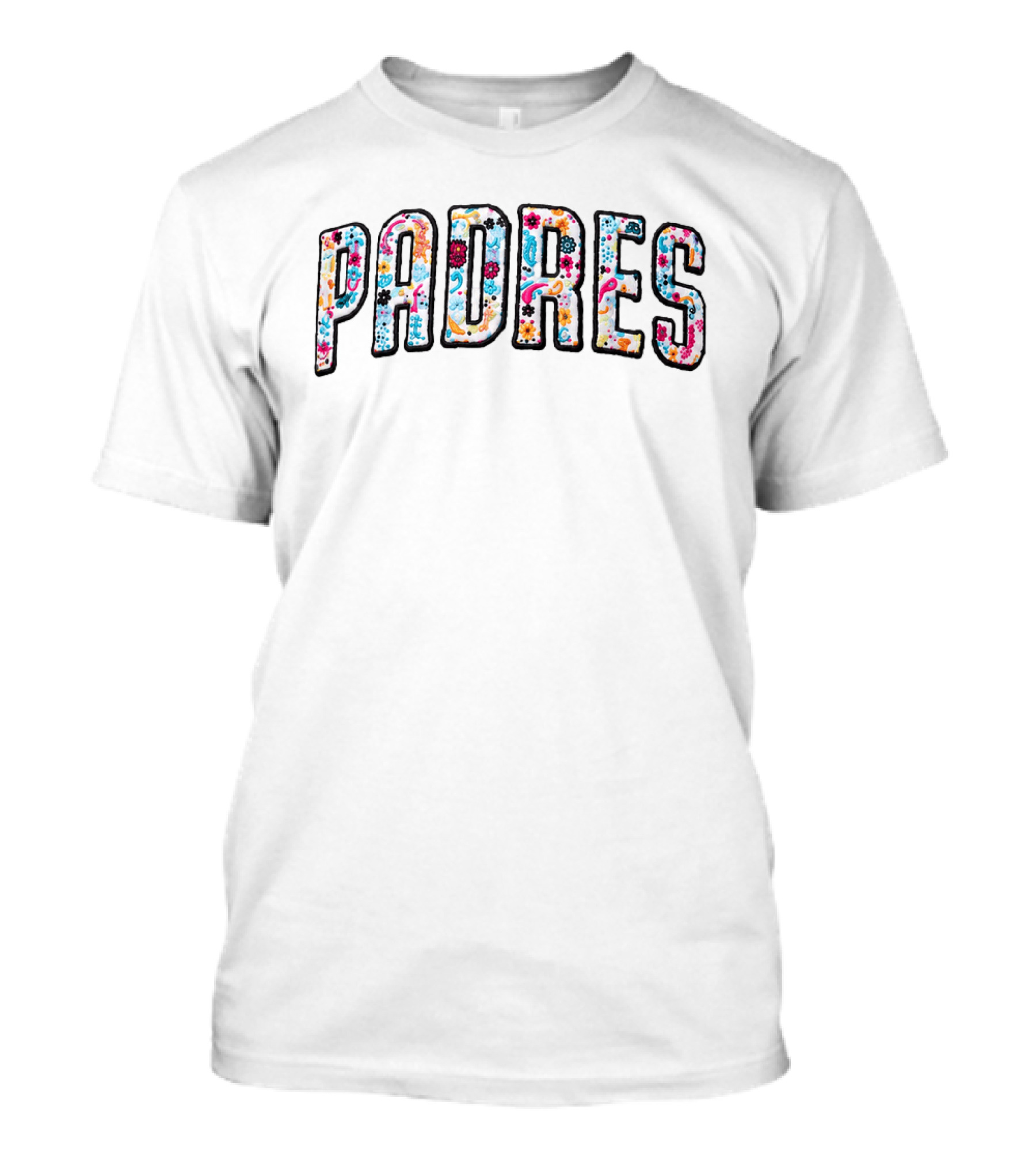 Padres 2026 Hispanic Heritage Weekend Hat Giveaway Floral T-Shirt