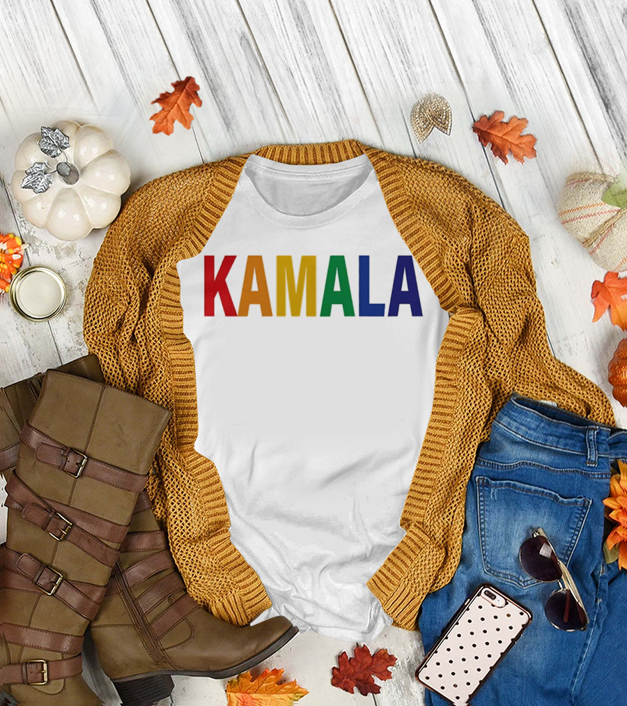 Scott Wiener Kamala Rainbow T-Shirt