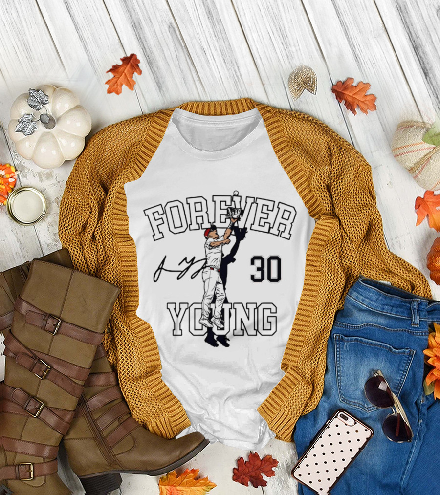 Forever Young Jacob Young Washington Nationals 30 T-Shirt