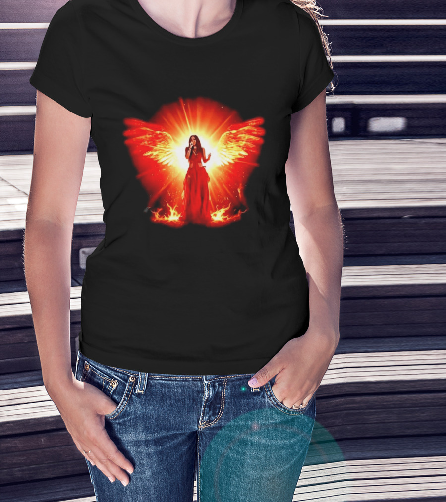 Kehlani 2026 Wings Of Fire Angelic Performance Fiery Aura T-Shirt
