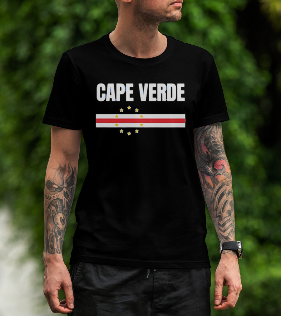 Cape Verde Flag Stars T-Shirt