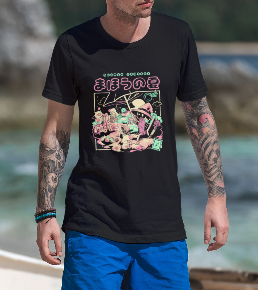 Vivi Ornitier Maho No Natsu Final Fantasy Summer Fantasy T-Shirt