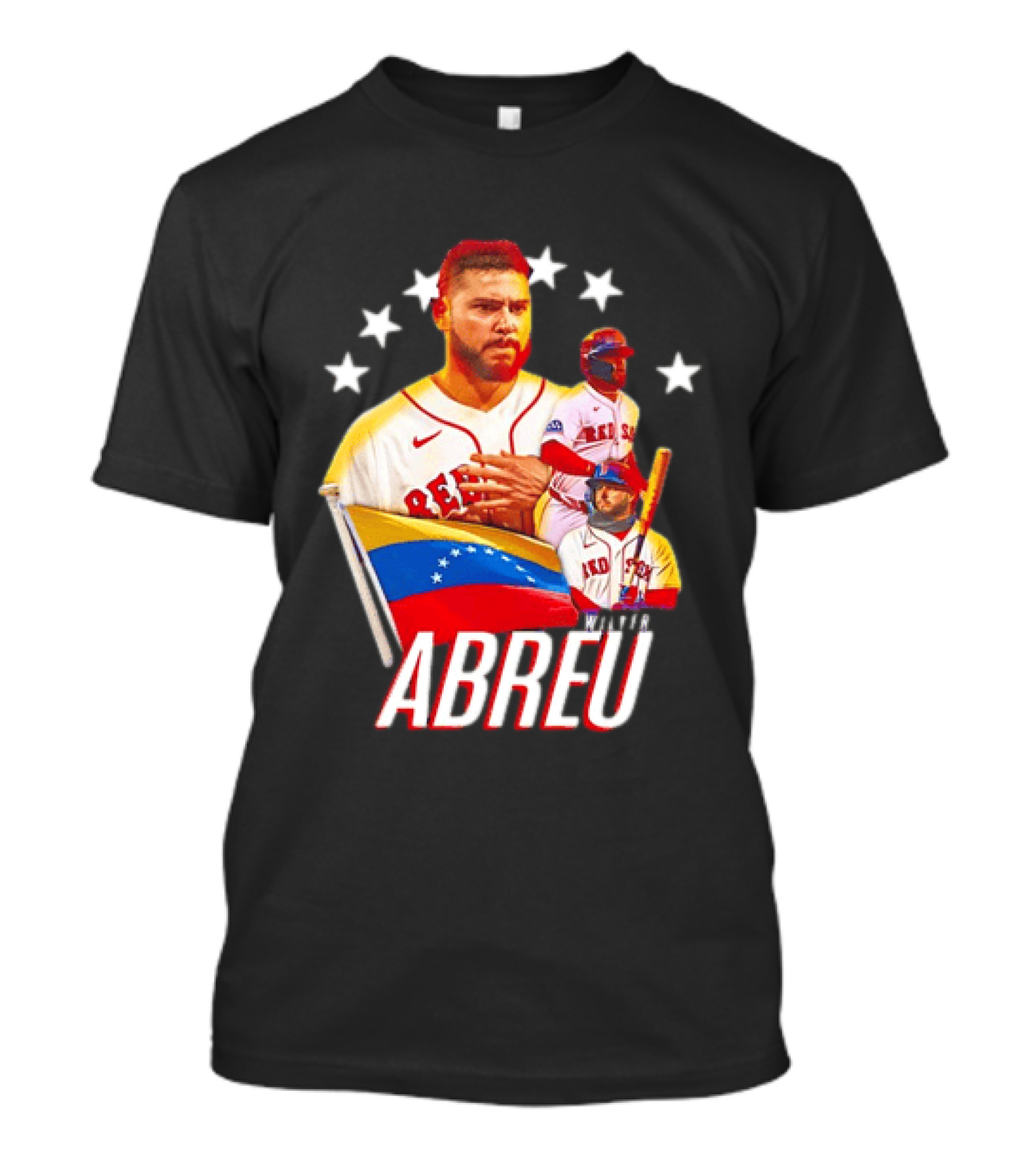 Wilyer Abreu Red Sox Venezuelan Baseball Star T-Shirt