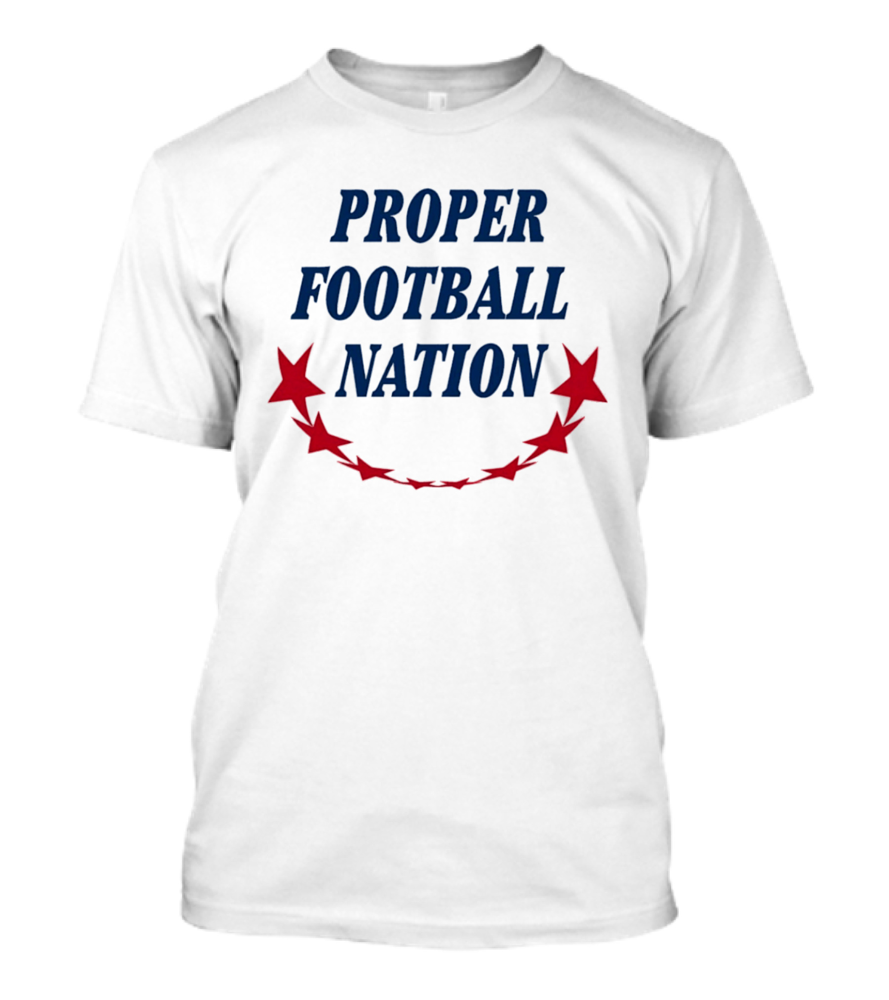 Proper Football Nation Red Stars Circle T-Shirt