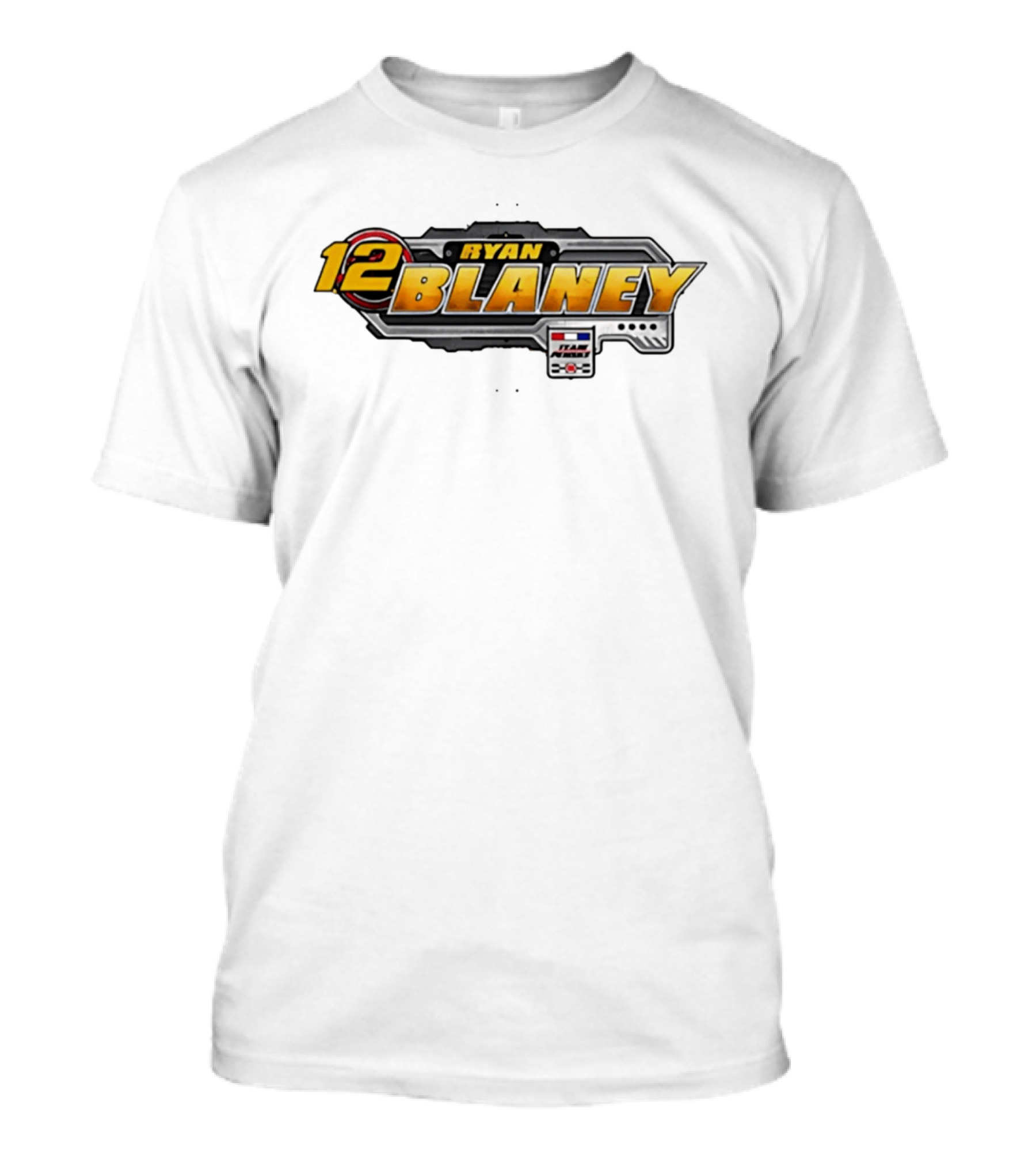 Ryan Blaney Team Penske 12 NASCAR Cup Series Racing Fan Gear T-Shirt