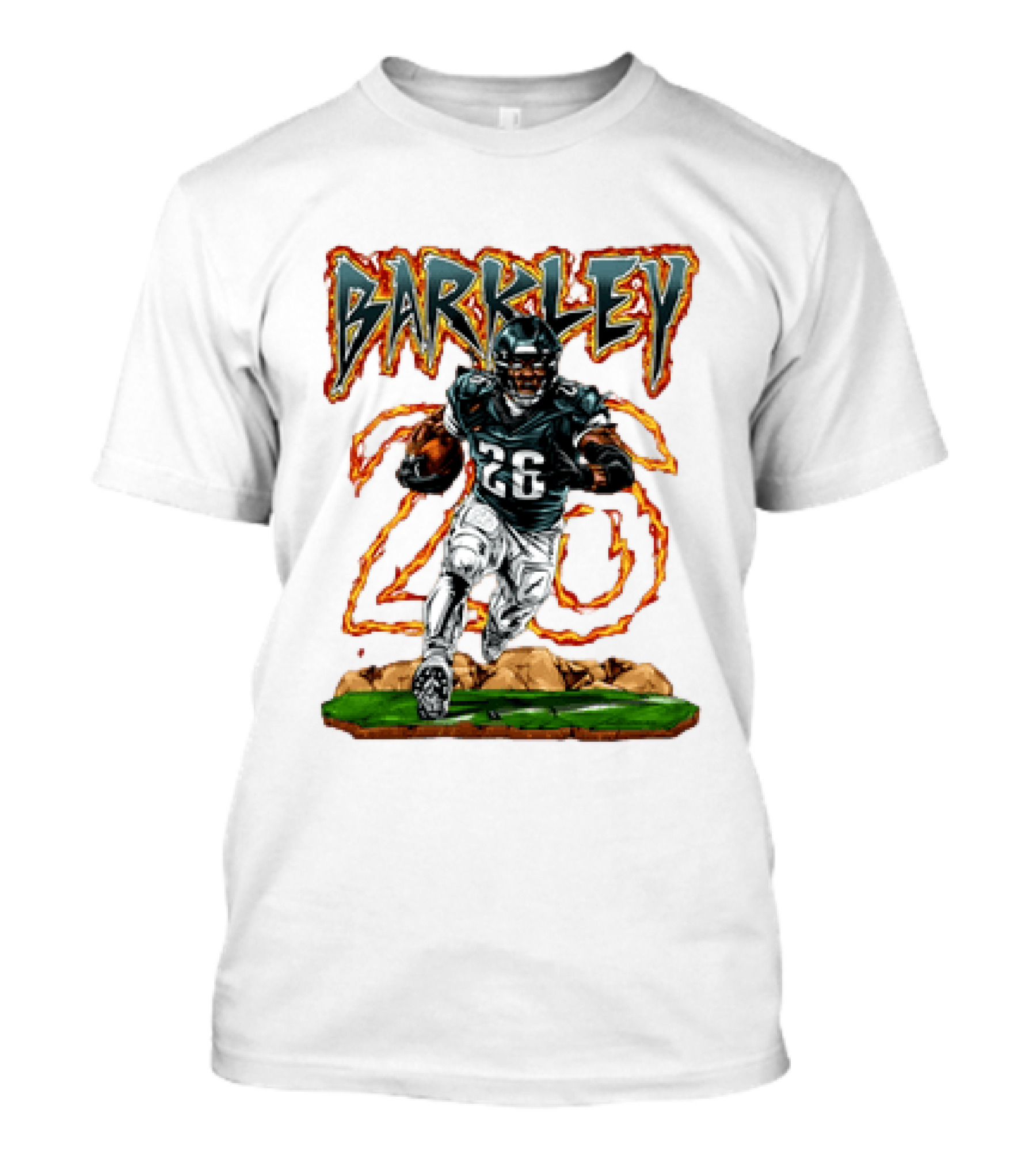 Barkley 26 Philadelphia Football Running Back T-Shirt